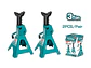 Torres de Bloqueo 3 Toneladas TOTAL Industrial 2 Pzs - THJS0301 - Miniatura 1 | aztools.co