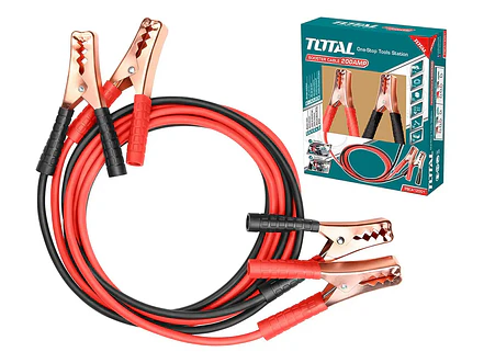 Cables de Inicio para Batería 200A 2.5m TOTAL 8mm - PBCA12001 - Foto 2 | aztools.co