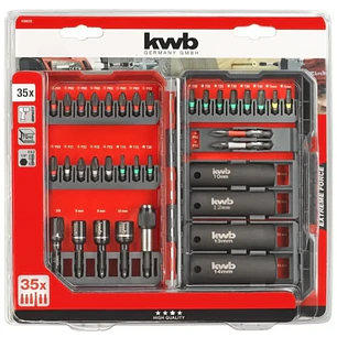 Set Juego De Puntas De Impacto Einhell 35 Piezas Kwb 109020