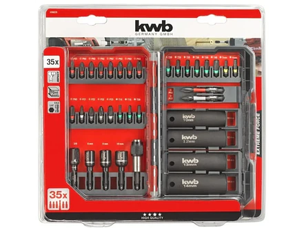 Set Juego De Puntas De Impacto Einhell 35 Piezas Kwb 109020 - Envío a todo Colombia | aztools.co