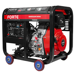Planta Eléctrica Diésel 7Kva  FORTE FDG8000 120/240V Monofásica