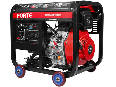 Planta Eléctrica Diésel 7Kva  FORTE FDG8000 120/240V Monofásica - Foto 1 | aztools.co