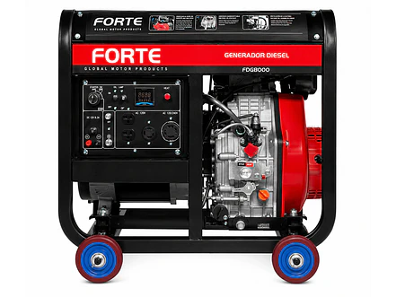 Planta Eléctrica Diésel 7Kva  FORTE FDG8000 120/240V Monofásica - Foto 2 | aztools.co