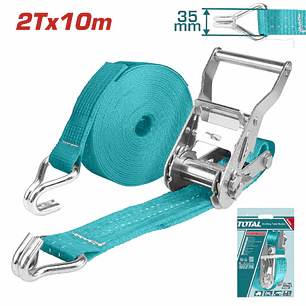 Eslinga de Amarre 2 Toneladas 10m TOTAL Ratchet 35mm - THTRS2101