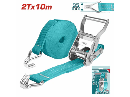 Eslinga de Amarre 2 Toneladas 10m TOTAL Ratchet 35mm - THTRS2101 - Foto 2 | aztools.co