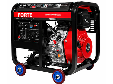 Planta Eléctrica Diésel 5.5Kva  FORTE FDG6000 120/240V Monofásica - Foto 1 | aztools.co