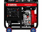 Planta Eléctrica Diésel 5.5Kva  FORTE FDG6000 120/240V Monofásica - Miniatura 2 | aztools.co