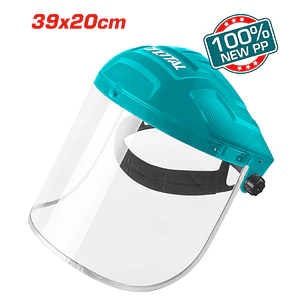 Careta para Esmerilar Visor Policarbonato Super TOTAL - TSP631