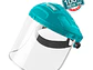 Careta para Esmerilar Visor Policarbonato Super TOTAL - TSP631 - Miniatura 1 | aztools.co