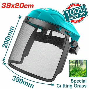 Careta para Guadañadora Visor de Malla TOTAL Industrial - TSP622