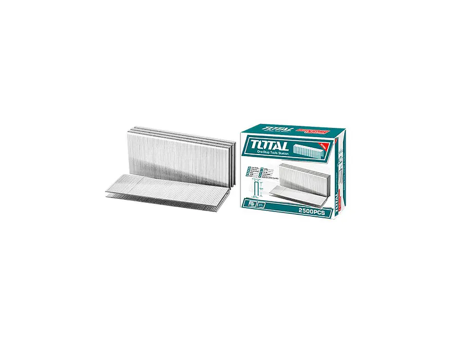 Grapas 38mm para Grapadora Neumática TOTAL 2500 pzs - TAC918382 - Foto 1 | aztools.co