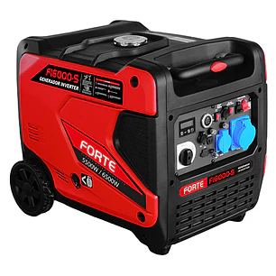 Planta Eléctrica Inverter Gasolina 6500 Watts 6.5 kW FORTE FI6000-S