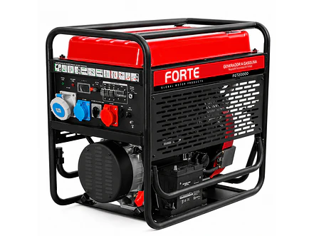 Planta Eléctrica Gasolina 19kW 35HP Trifásica - FORTE  FGT20000 - Foto 1 | aztools.co