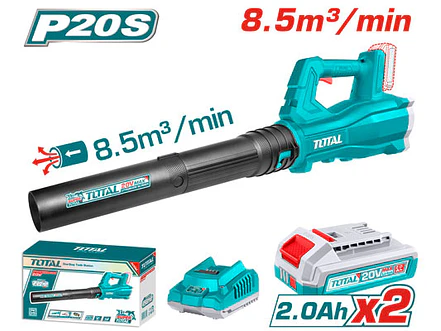 SOPLADORA INALAMBRICA 20V INCLUYE 2 BATERIA 2.0AH Y CARGADOR TOTAL (UTABLI203232) - Envío a todo Colombia | aztools.co