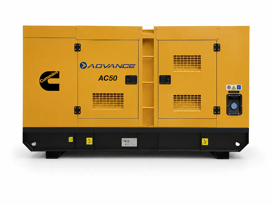 Planta Eléctrica Diésel 50 kVA ADVANCE Cummins - AC50 - Envío a todo Colombia | aztools.co