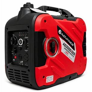 Planta Eléctrica Portátil Inverter ADVANCE AG3500ISER 3200W Gasolina