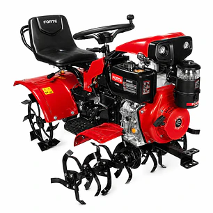 Minitractor Motoazada FORTE FTD001 | 12 HP | Ancho de Labranza 105 cm | Arranque Eléctrico