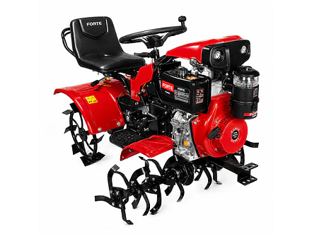 Minitractor Motoazada FORTE FTD001 | 12 HP | Ancho de Labranza 105 cm | Arranque Eléctrico - Foto 2 | aztools.co