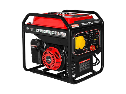Motosoldador Inverter Gasolina 8HP FORTE 4kW / 4000 Watts Monofásico - FORTE WGI4000 - Envío a todo Colombia | aztools.co