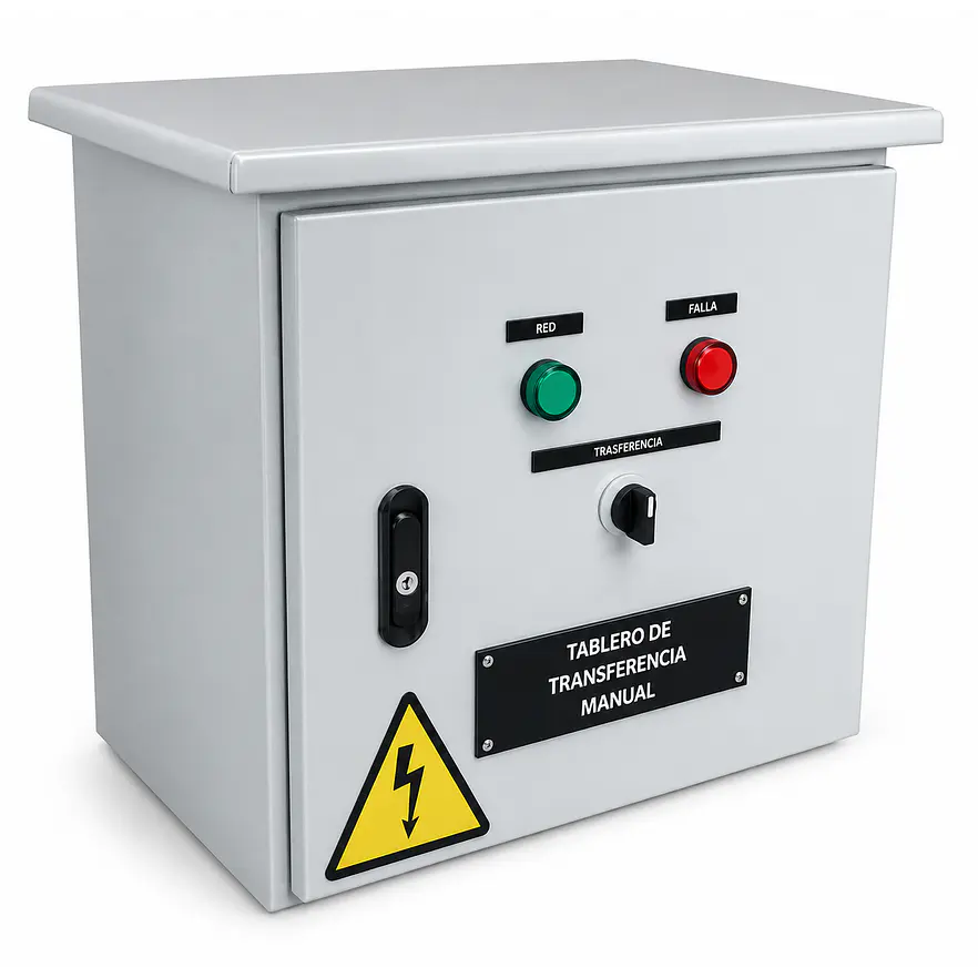 Tablero de Transferencia Manual 65A CHINT para Planta Eléctrica - Envío a todo Colombia | aztools.co