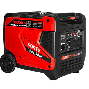 Planta Eléctrica Inverter Gasolina 6500 Watts / 6.5 kW FORTE FI6000-S