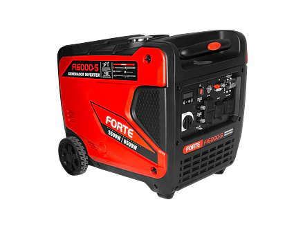 Planta Eléctrica Inverter Gasolina 6500 Watts / 6.5 kW FORTE FI6000-S - Foto 2 | aztools.co