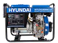 Planta Eléctrica Hyundai HYLDG8000CL 7000W Diésel, Monofásica y Abierta 110/220v - Miniatura 1 | aztools.co