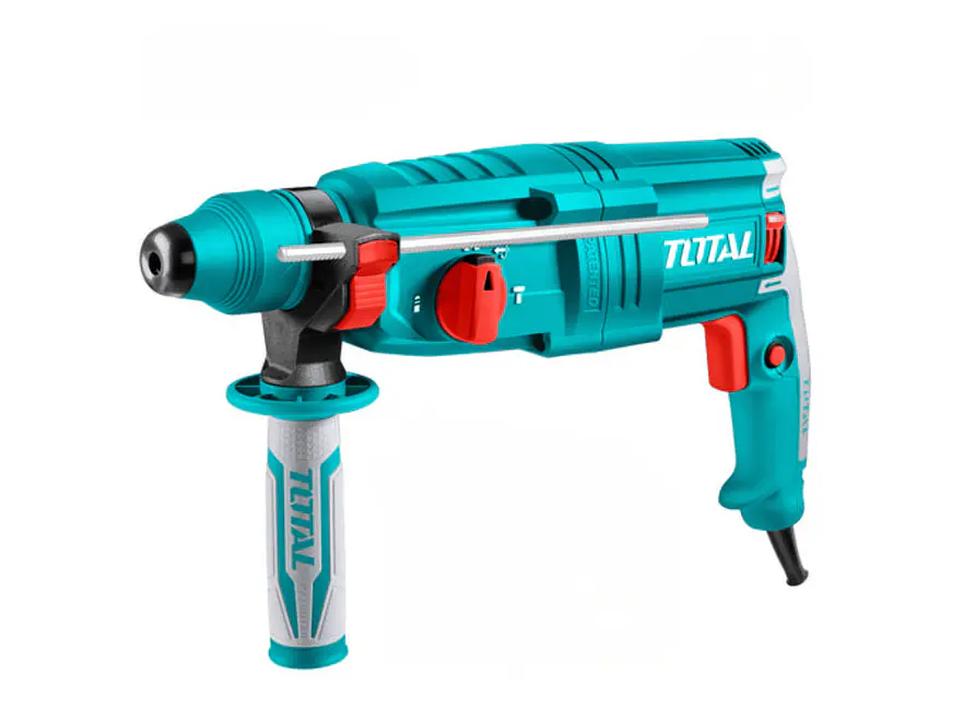 Rotomartillo SDS Plus 800W TOTAL UTH308268 2.5J + 3 Brocas + 2 Cinceles - Foto 1 | aztools.co