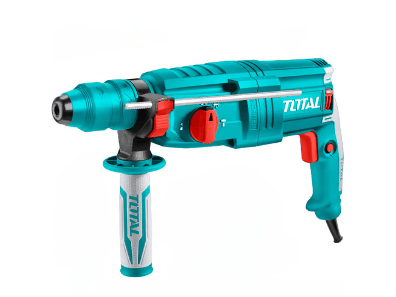 Rotomartillo SDS Plus 800W TOTAL UTH308268-2 + Mandril Intercambiable + 5 Accesorios - Foto 1 | aztools.co