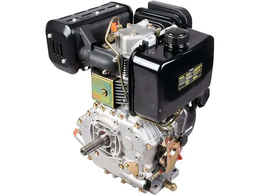 Motor Diésel 13HP 498cc Eje de 1