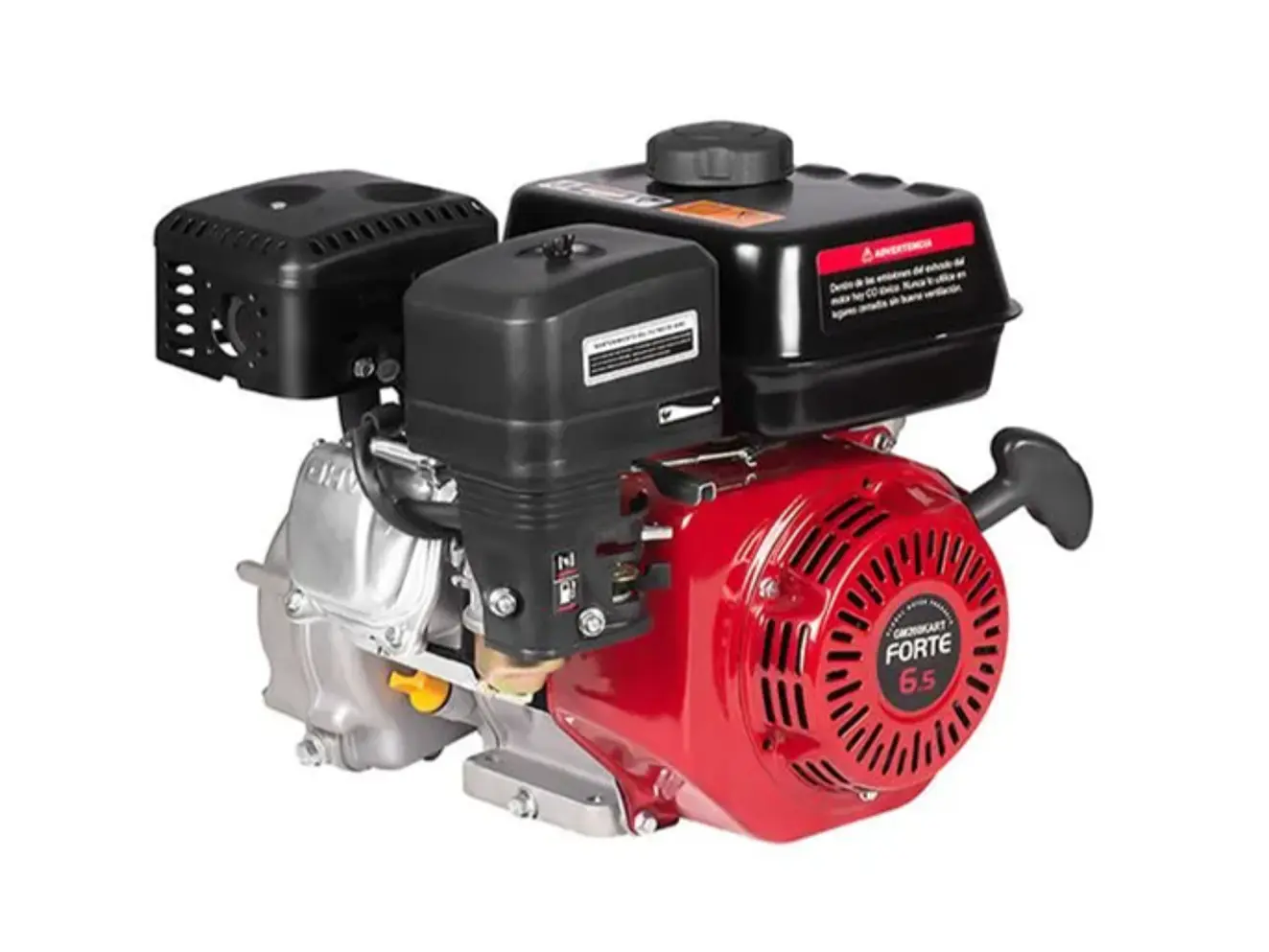 Motor a Gasolina 6.5HP 196cc 1800rpm Eje de 3/4