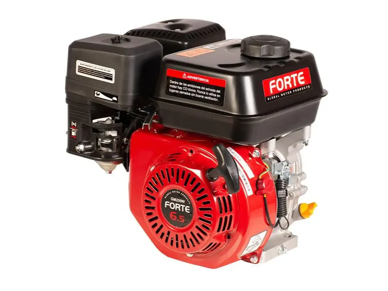 Motor a Gasolina 9.0HP 270cc FORTE GM270FD Eje de Cuña 3600 RPM - Foto 1 | aztools.co