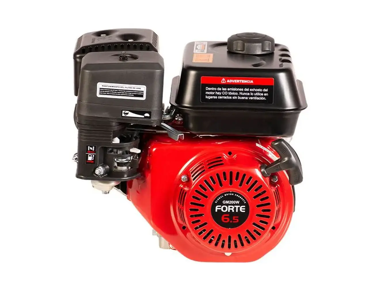 Motor a Gasolina 13HP 389cc FORTE GM390FD Eje de Cuña 1