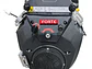 Motor Bicilíndrico a Gasolina 25HP 744cc Eje Roscado 1-1/8