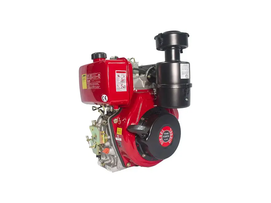 Motor Diésel 10HP 418cc Eje Estriado para Motoazada FORTE F400DK - Foto 2 | aztools.co