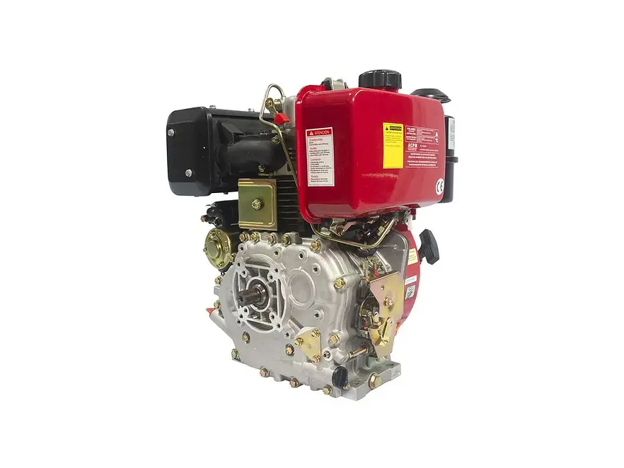 Motor Diésel 10HP 418cc Eje Estriado para Motoazada FORTE F400DK - Foto 3 | aztools.co