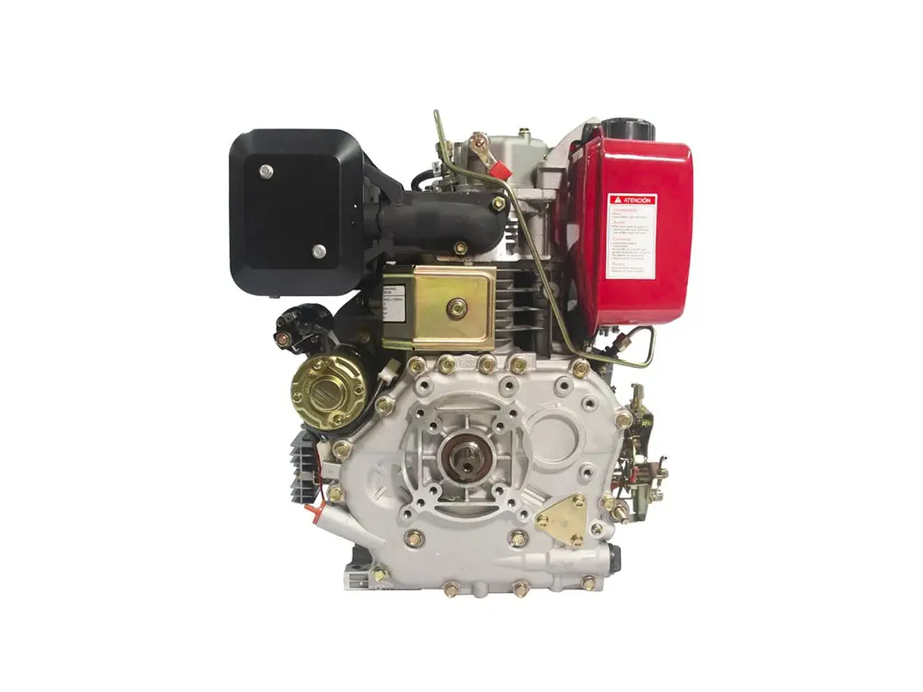 Motor Diésel 10HP 418cc Eje Estriado para Motoazada FORTE F400DK - Foto 4 | aztools.co