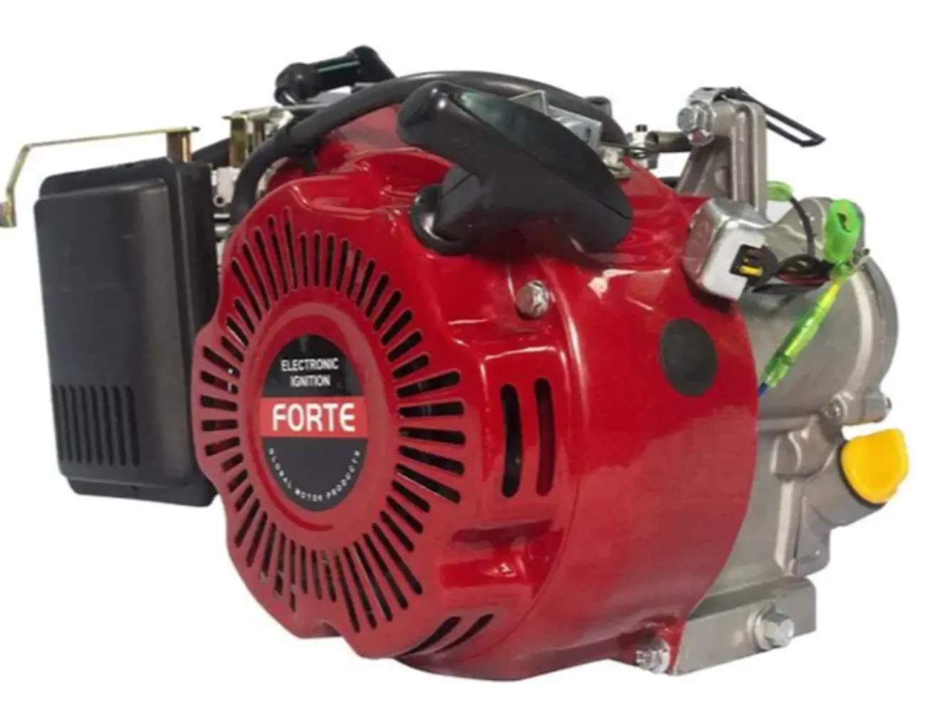 Motor Bicilíndrico a Gasolina 24.0HP Eje Cónico FORTE GM690FC para planta eléctrica FG13000 / FGT13000 - Foto 1 | aztools.co