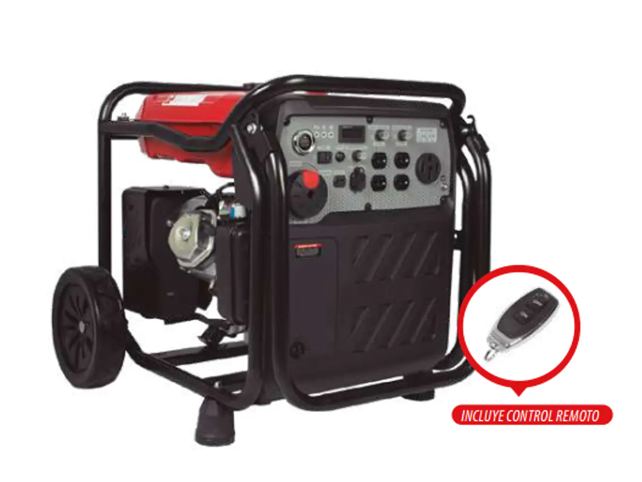 Generador Inverter 8.5kW 120V/240V FORTE FI8000-2 Silencioso con Arranque Eléctrico - Foto 4 | aztools.co
