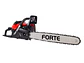 Motosierra a Gasolina 54.5cc 2.4kW FORTE FM5820 Espada 20
