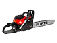 Motosierra a Gasolina 61.5cc 4.0HP FORTE FM6222 Espada 22