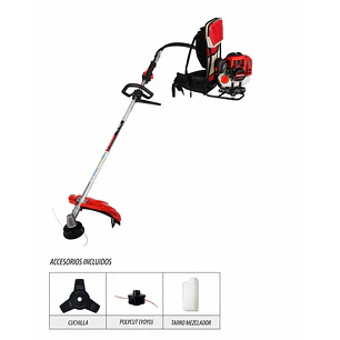 Guadaña de Espalda a Gasolina 41.5cc 1.5kW FORTE FE-45L Eje Ecualizable