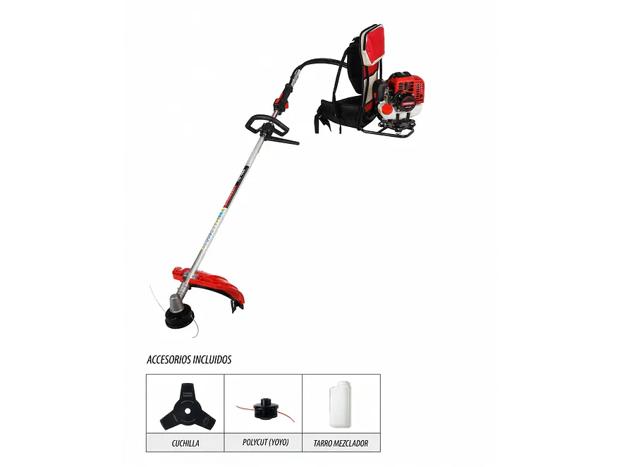 Guadaña de Espalda a Gasolina 41.5cc 1.5kW FORTE FE-45L Eje Ecualizable - Envío a todo Colombia | aztools.co