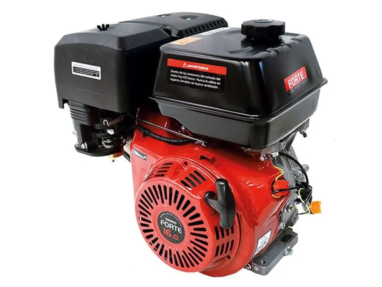 Motor a Gasolina 16HP 460cc FORTE GM460FW Eje Roscado 1
