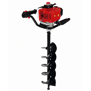 Ahoyador a Gasolina 62cc 2.6kW FORTE MG62 con Broca 200x800mm