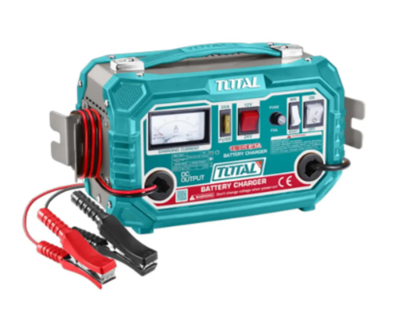 Cargador de Baterías 12/24V TOTAL UTBC1601 Industrial para Carro y Camión - Envío a todo Colombia | aztools.co