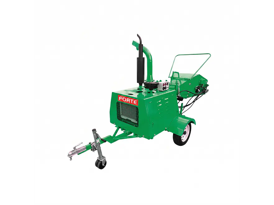 Biotrituradora Diésel 50HP FORTE BFD-50E Rama Máx 200mm Arranque Eléctrico - Envío a todo Colombia | aztools.co