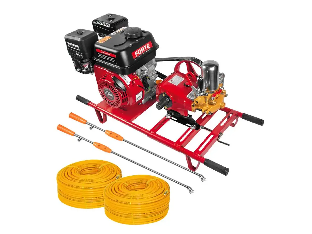 Fumigadora Estacionaria 6.5HP FORTE-ORUS TO22-GM200K Doble Manguera 500 PSI - Foto 1 | aztools.co