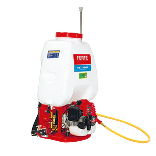 Fumigadora de Espalda a Gasolina 26cc 25L FORTE FS-768F Bomba de Bronce 500 PSI