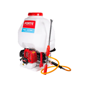 Fumigadora de Espalda a Gasolina 26cc 25L FORTE FM-073F Bomba Dúplex 500 PSI